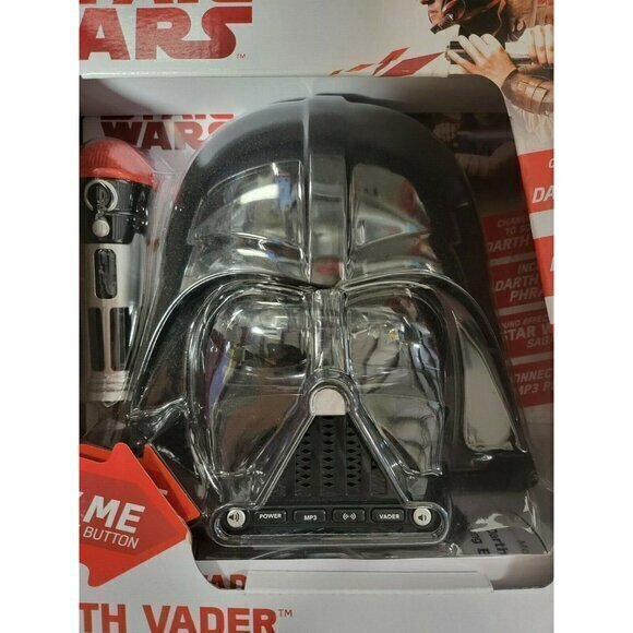 STAR WARS DARTH VADER VOICE CHANGING BOOMBOX WITH WALKIE TALKIES SET NEW - Picture 5 of 10